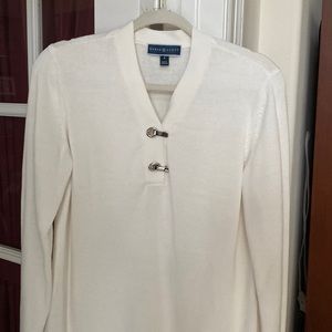 Sweater, off-white, Small